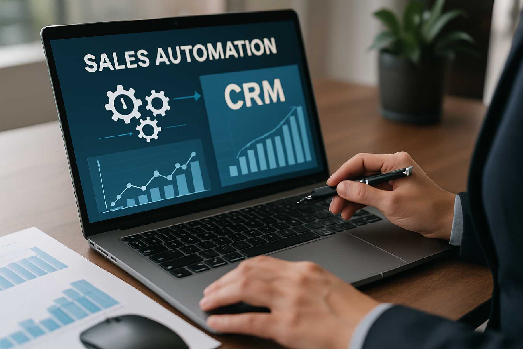 אוטומציה של תהליכי מכירה עם תוכנת CRM מתקדמת
